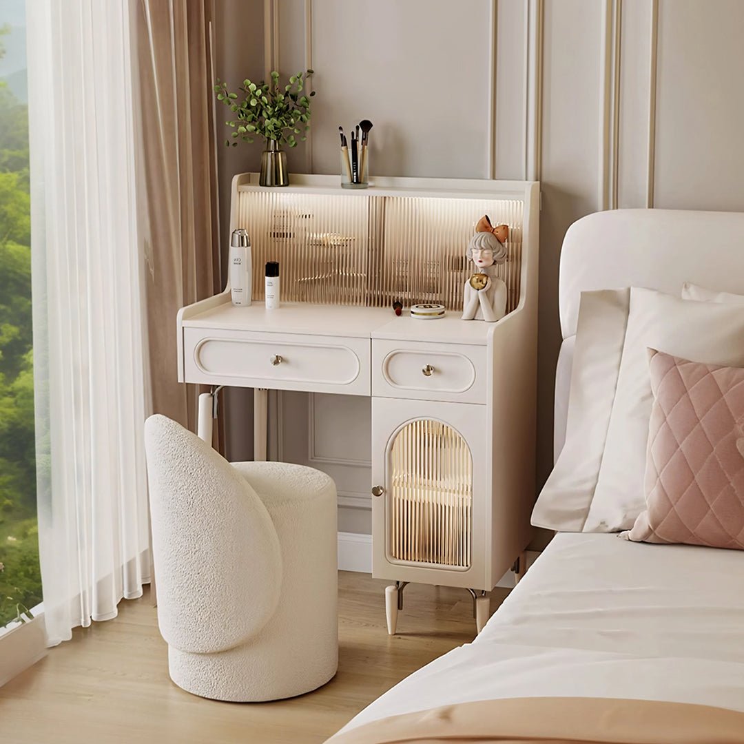 A Timeless Touch: Layla Slimline Dressing Table in Cream Layla Slimline Dressing Table, Small Dressing Table, Cream | Rit Concept A Timeless Touch: Layla Slimline Dressing Table in Cream Layla Slimline Dressing Table, Small Dressing Table, Cream | Rit Concept