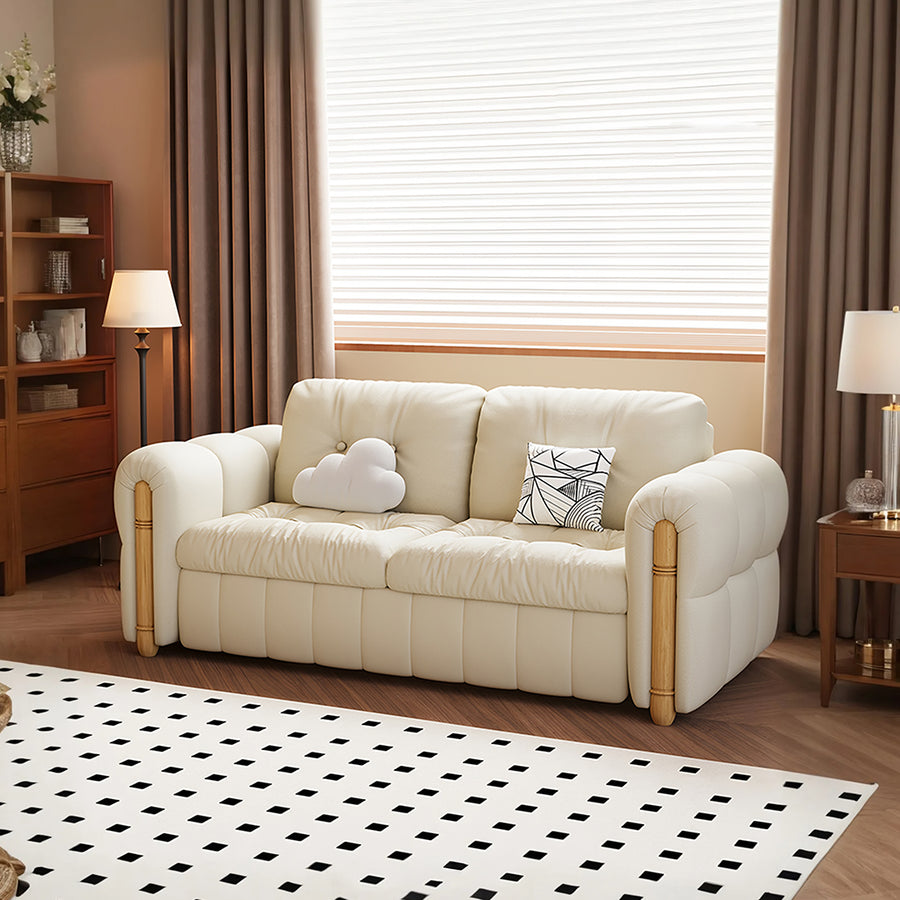 McCarthy Two Seater Sofa Bed With Storage for modern UK living room