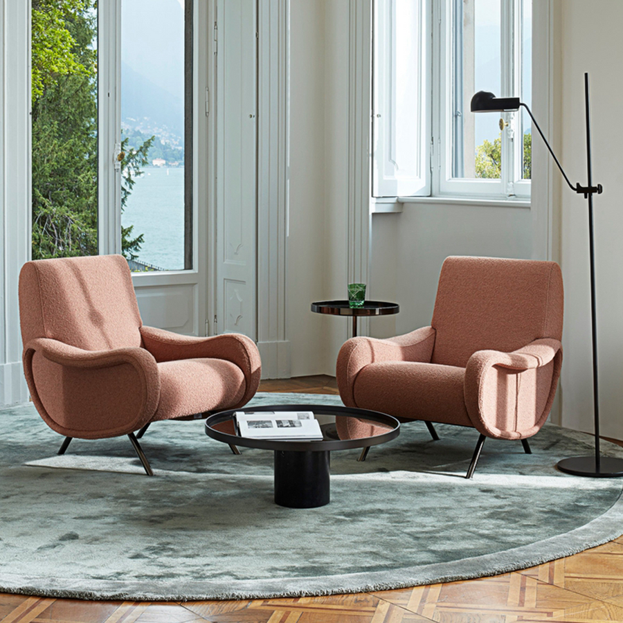 Georgios Lounge Chairs/ Armchair, Linen styled for accent chair