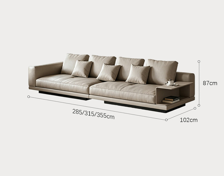 Abby Two Seater, Three Seater, Four Seater Sofa, With Storage Grey product image 9