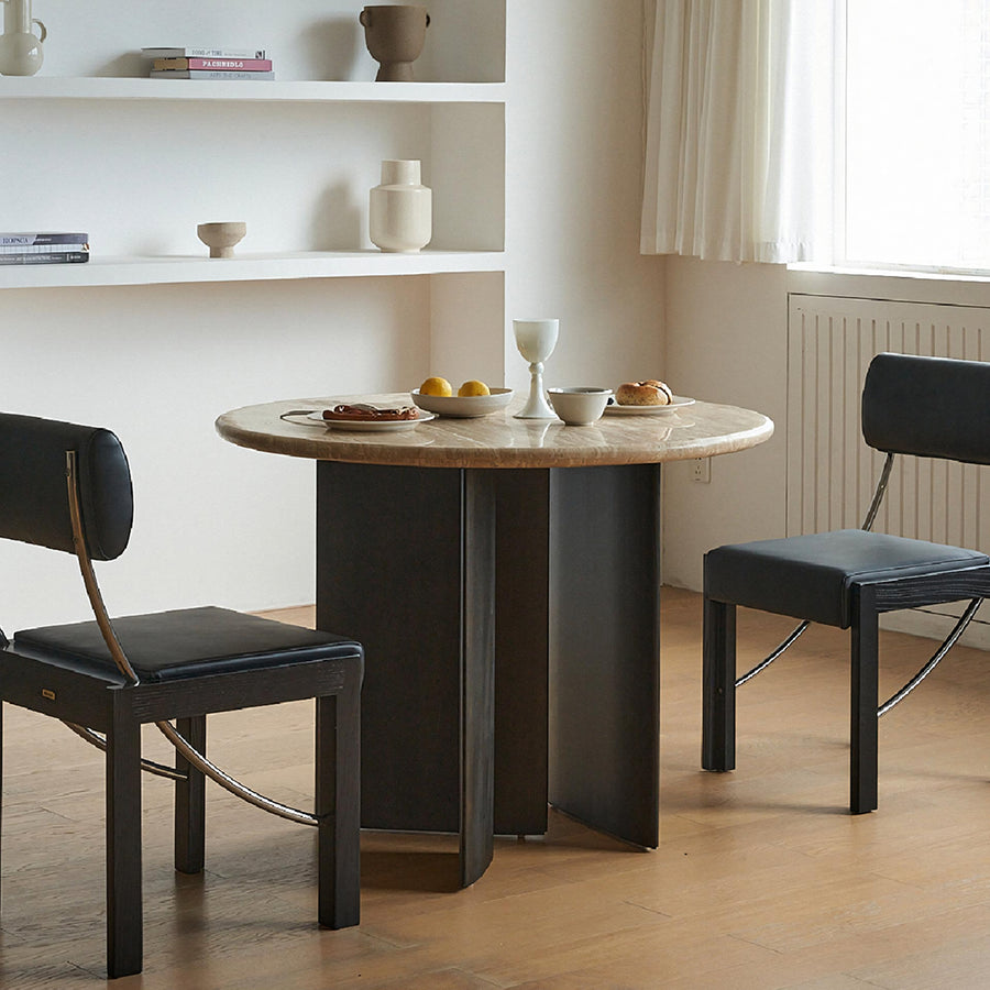 Boulanger Round Dining Table for modern UK dining room