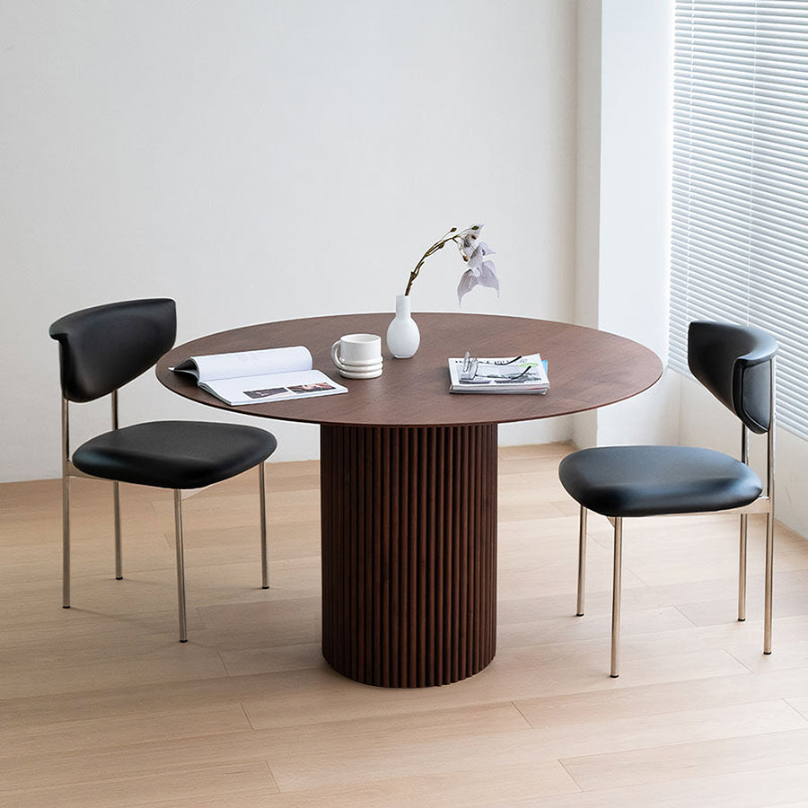 Ivar Round Dining Table for modern UK dining room