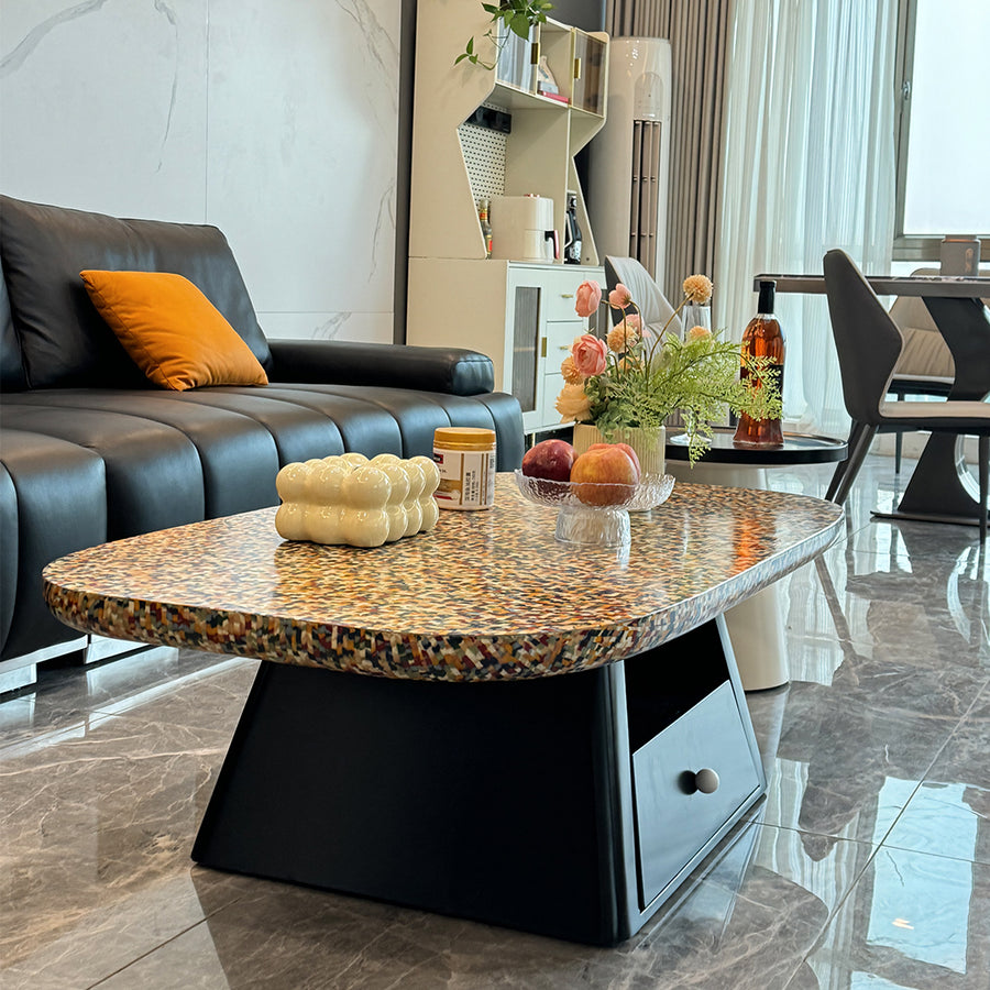 Hughes Nesting Coffee Table Set, Wood styled for wooden coffee table set