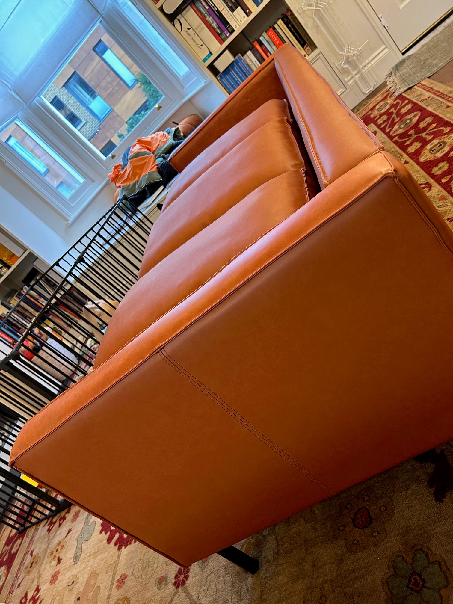 Baxter Three Seater, Real Leather For Clearance-Sofas-Rit Concept-Rit Concept