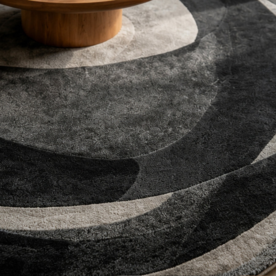 Etaoline Round Living Room Rug, Various Styles Available