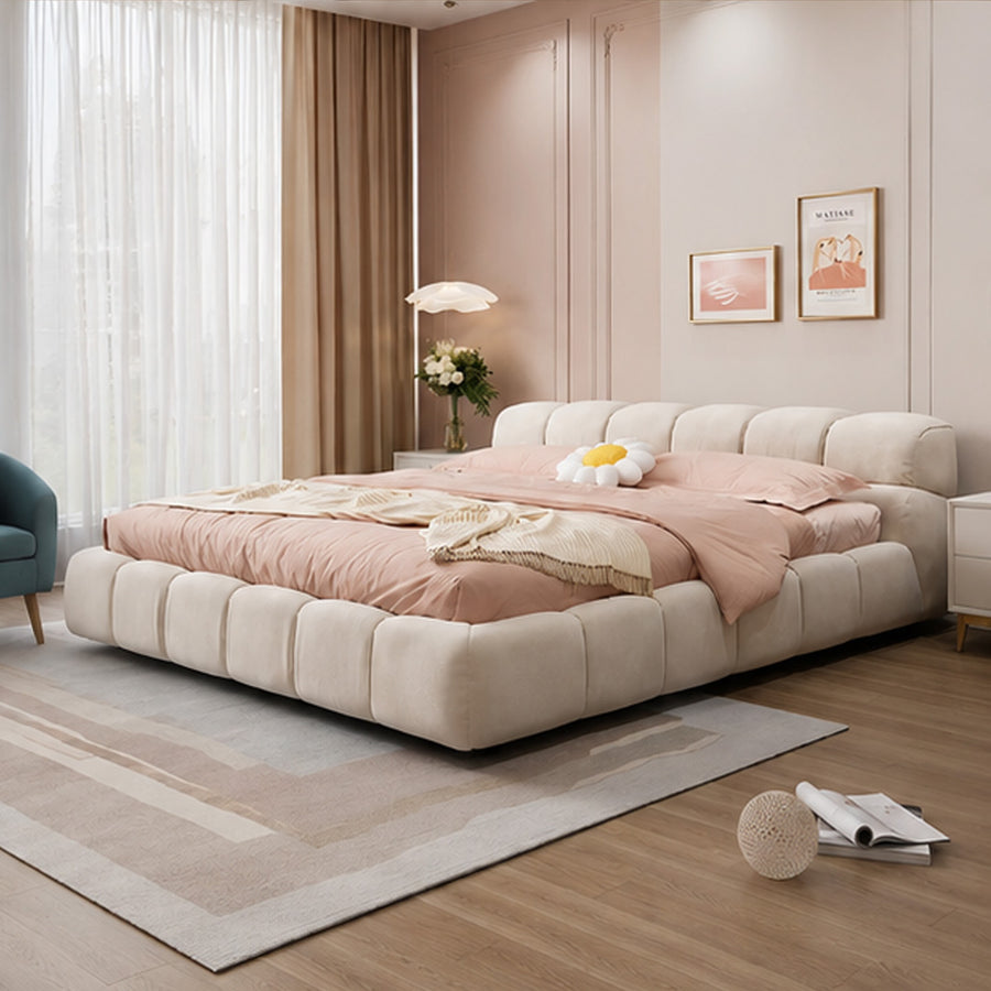Dolores Tufty Double Bed, King Size, More Sizes, Velvet With Storage, Gaslift