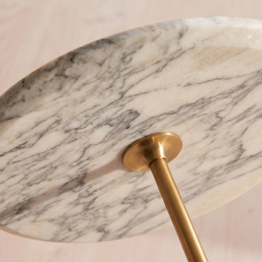 Tarantino Side Table, Marble