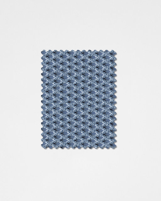 3D Solid Knitted Cotton Swatch - upholstery fabric swatch UK