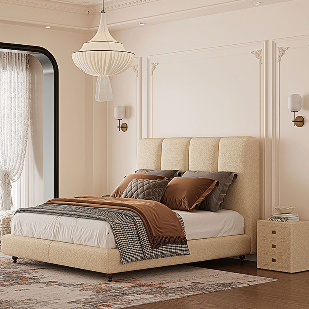 Ambrose Double Bed, Queen Bed-Rit Concept-Rit Concept