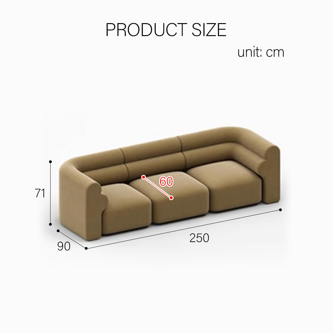 Bae Three Seater Corner Sofa, Modular Sofa
