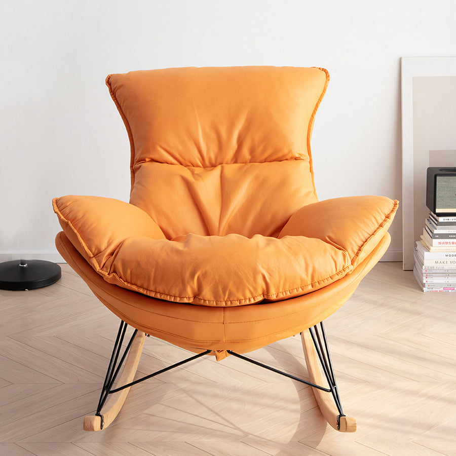 Benitez Rocking Chair With Footstool, More Colors detail view for armchair for living room