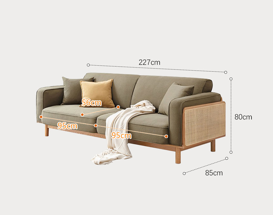 Villa Rattan Two Seater Sofa product image 11