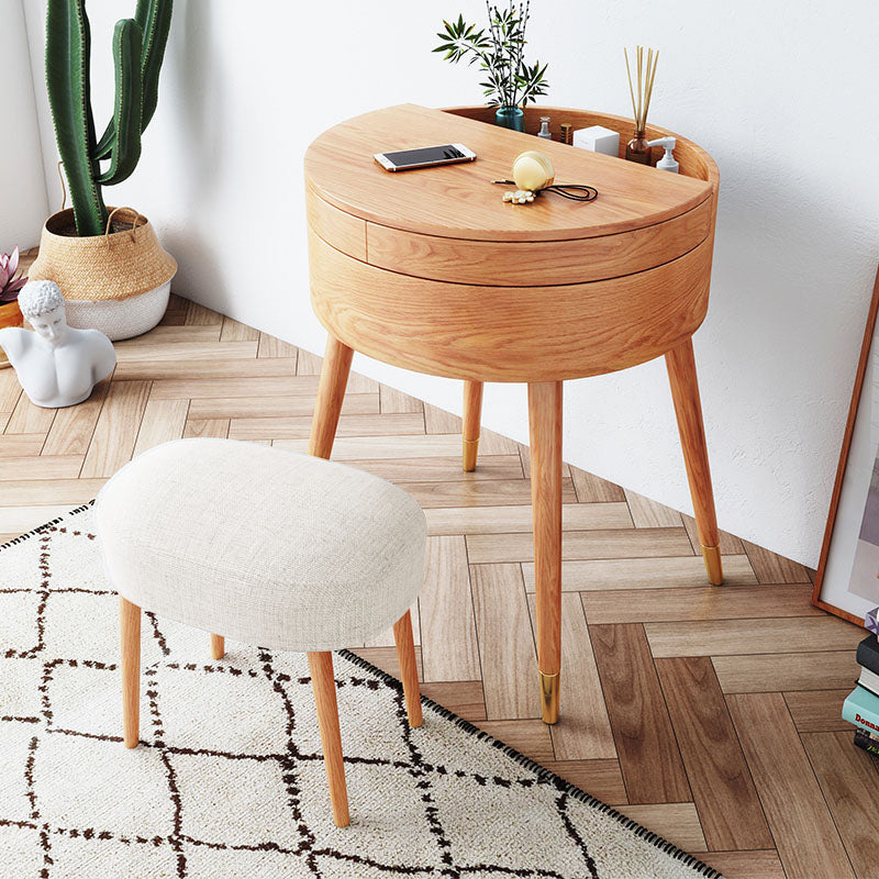 Abram Dressing Table, Wood Rit Concept