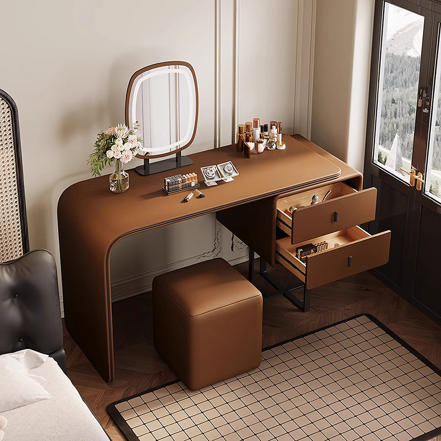 Rivera Dressing Table front view as a modern dressing table