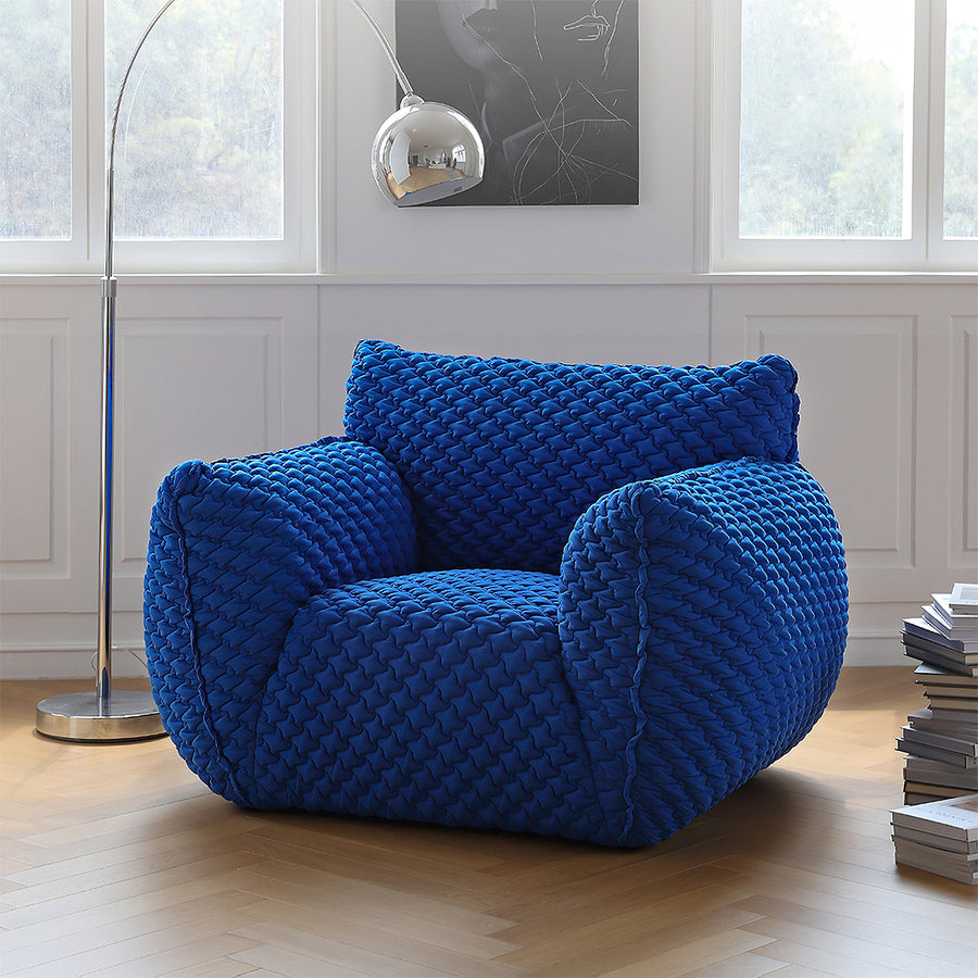 Kaczmarek Accent Chair, Armchair, Blue - kaczmarek accent blue accent chair UK