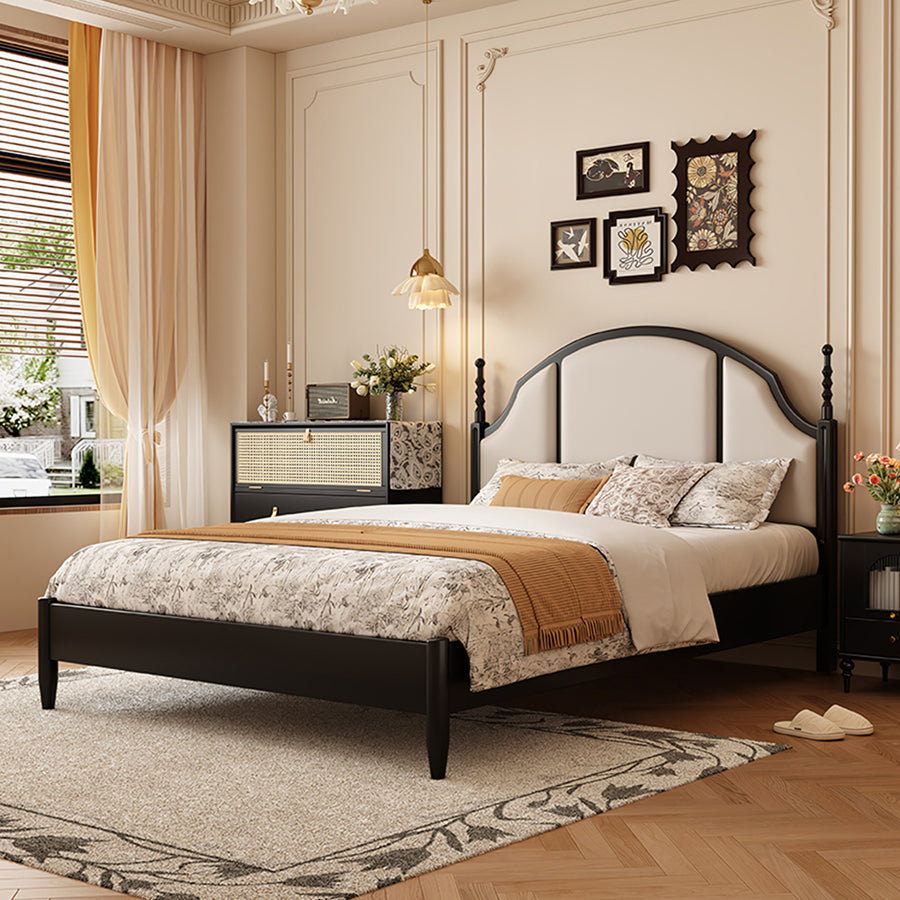 Blanche King Size, Super King Size Bed detail view for bedroom storage bed