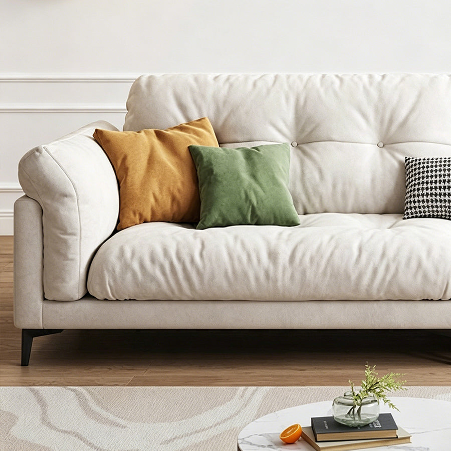 Briar Two Seater, Three Seater, Four Seater Sofa, Velvet compact living room seating idea