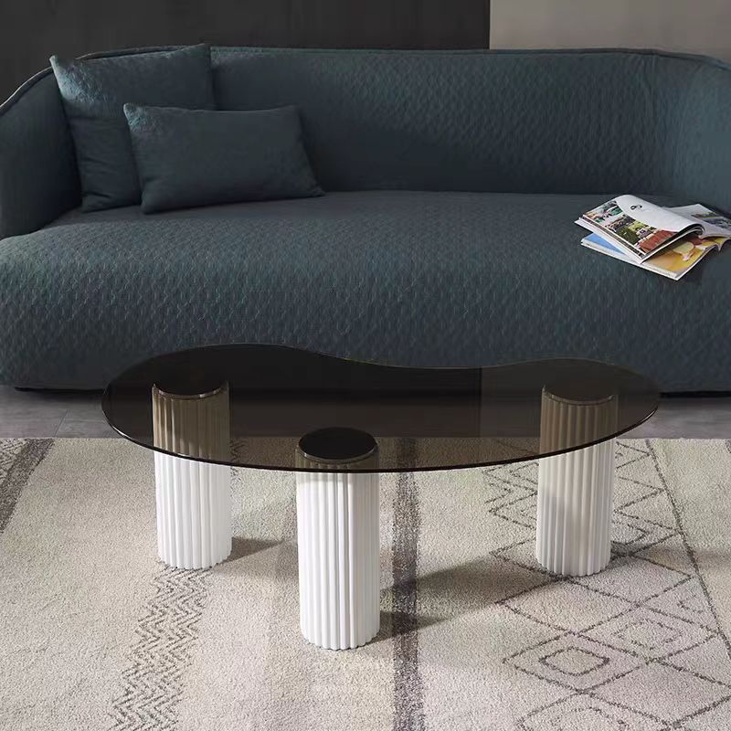 Amado Coffee Table, Glass