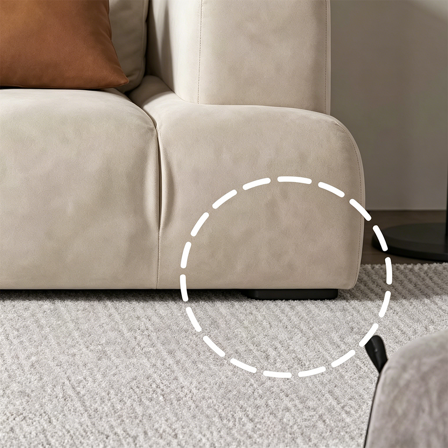 Moira Two Seater Sofa, Three Seater Sofa, Velvet product image 9
