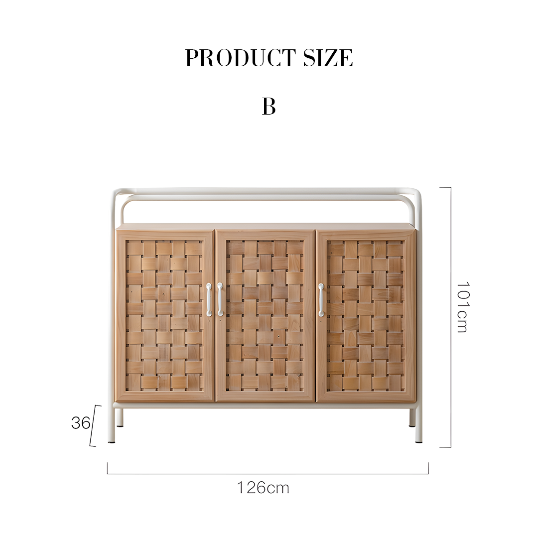 Eris Wooden Sideboard, Solid Wood-Rit Concept-Rit Concept