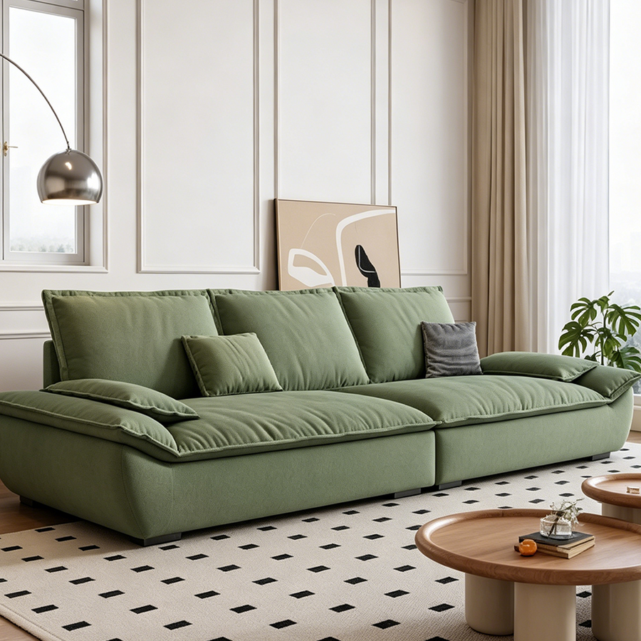 Rowan Two Seater & Three Seater Sofa, Cotton Linen product image 9