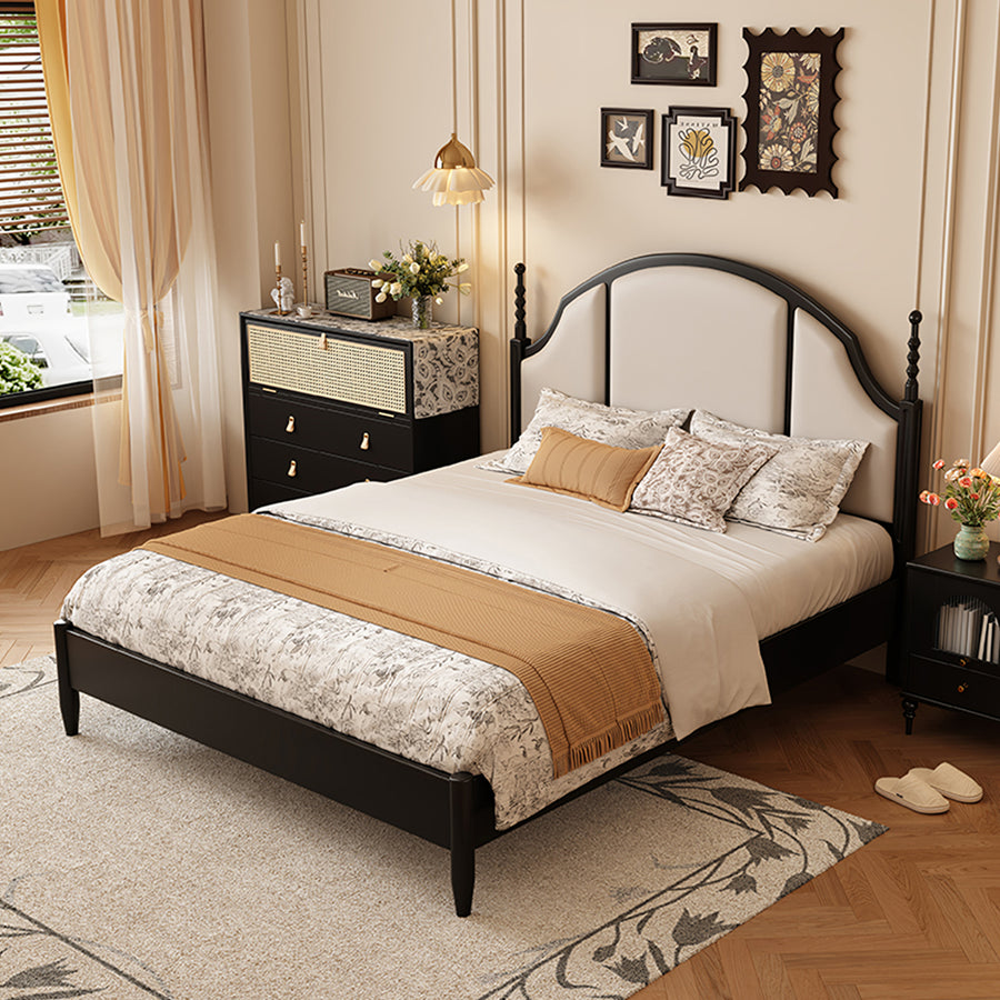 Blanche King Size, Super King Size Bed styled for modern bed frame with storage