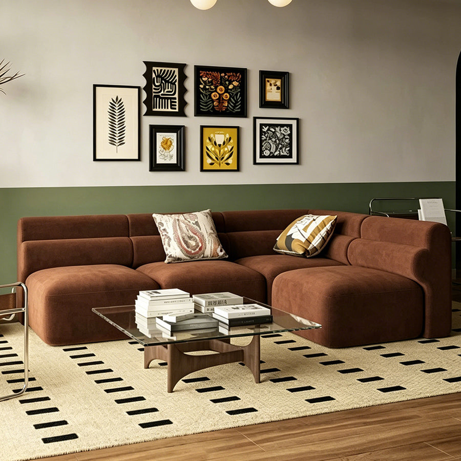 Bae Three Seater Corner Sofa front view as a corner sofa UK