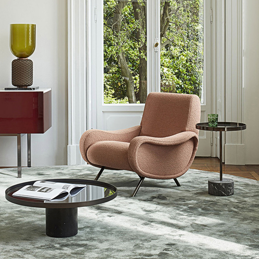 Georgios Lounge Chairs/ Armchair, Linen - accent chair