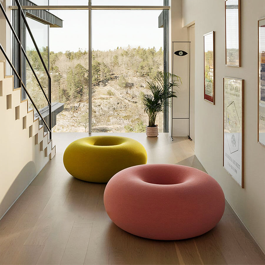 Ghosh Donut Beanbags, More Colors in a modern UK home