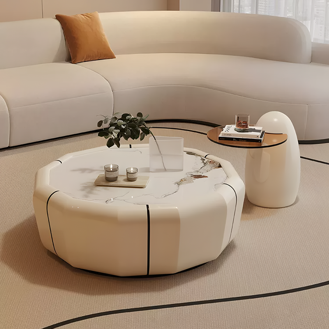 Clara Round Coffee Table Set-Rit Concept-Rit Concept