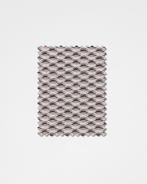 3D Solid Knitted Cotton Swatch - upholstery fabric swatch UK
