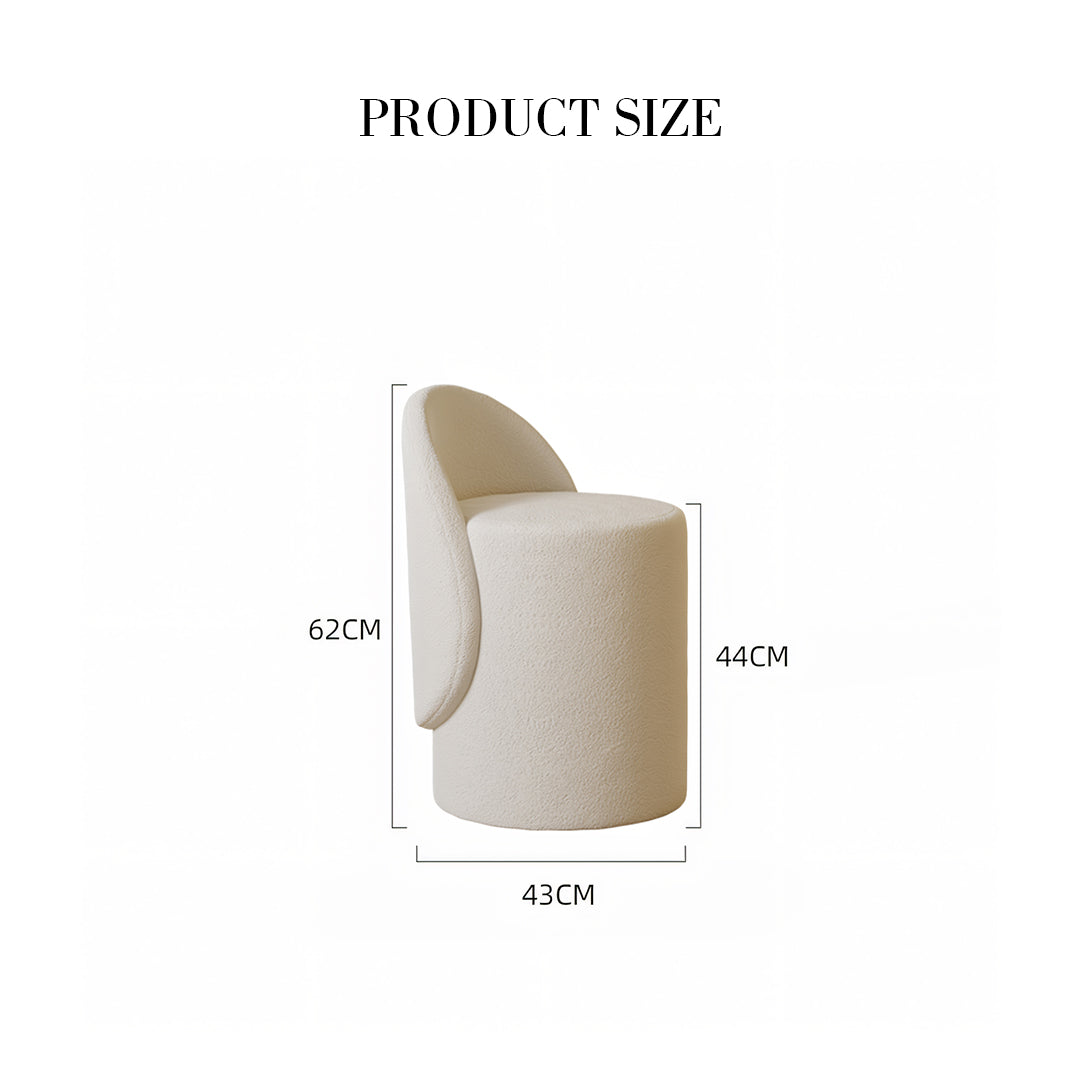 Layla Slimline Dressing Table, Small Dressing Table, Cream-Rit Concept-Rit Concept