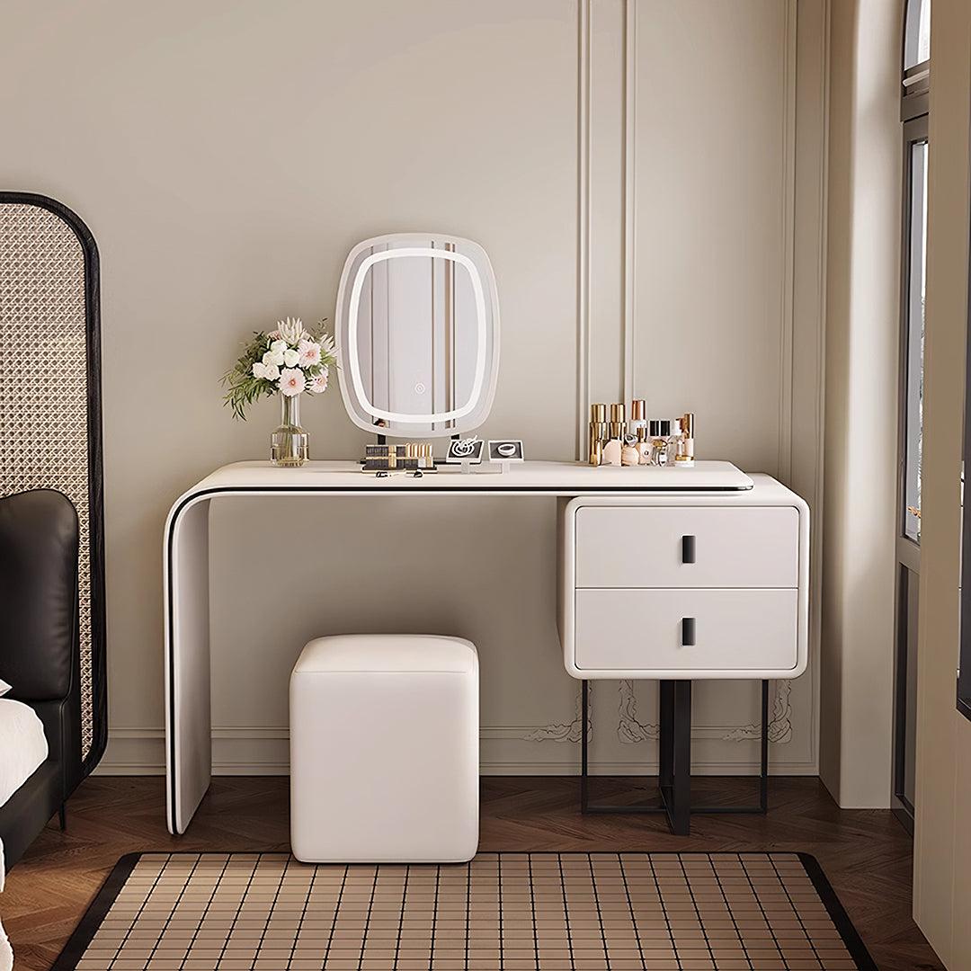 Rivera Dressing Table, Brown, More Colours Available