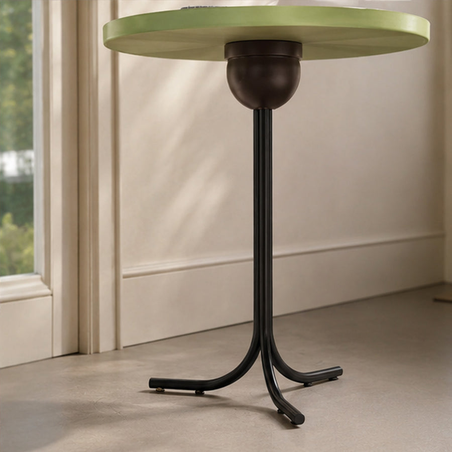 Cleo Side Table, Olive Green