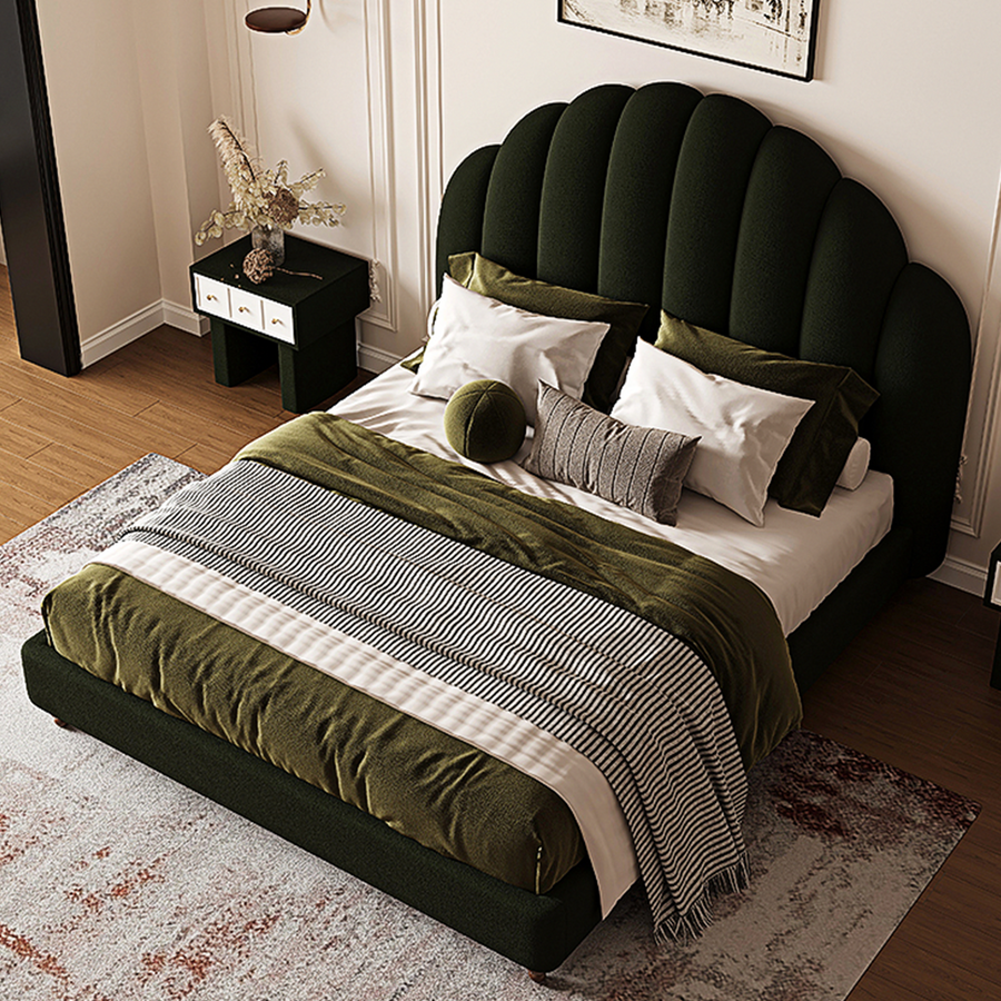 Persephone Shell Double Bed, King Size, Super King Size, Flannelette in a modern UK home