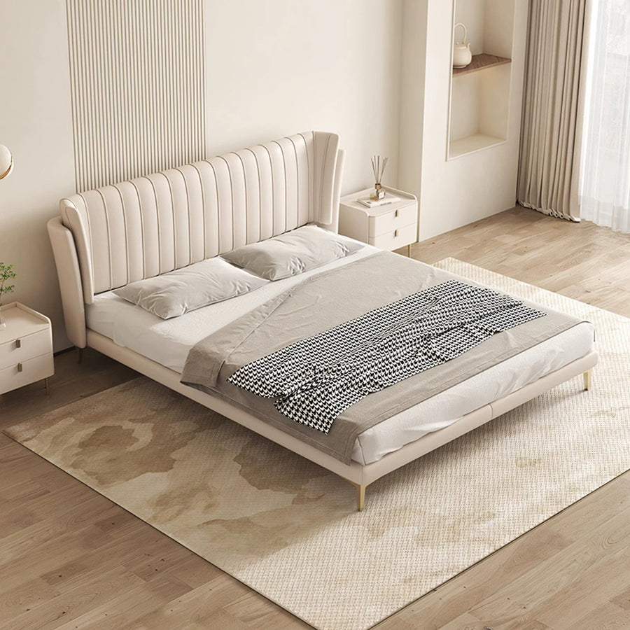 Aisha Floating Bed, King Size, ,Super King Size, No Storage in a modern UK home
