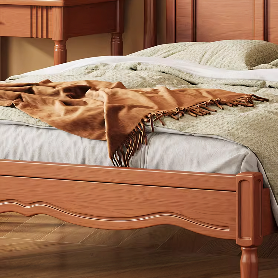 Ann Super King Size Bed, Wood, Clearance-Rit Concept-Rit Concept