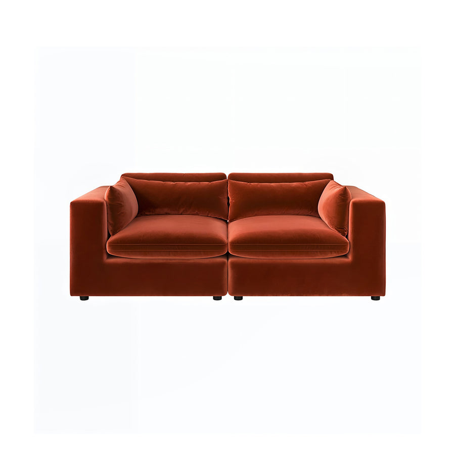 Cantu Loveseat Sofa, Two Seater Sofa, Velvet product image 7