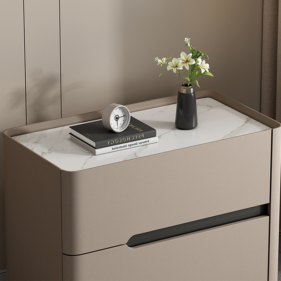 Koro Art Deco Bedside Table in a modern UK home