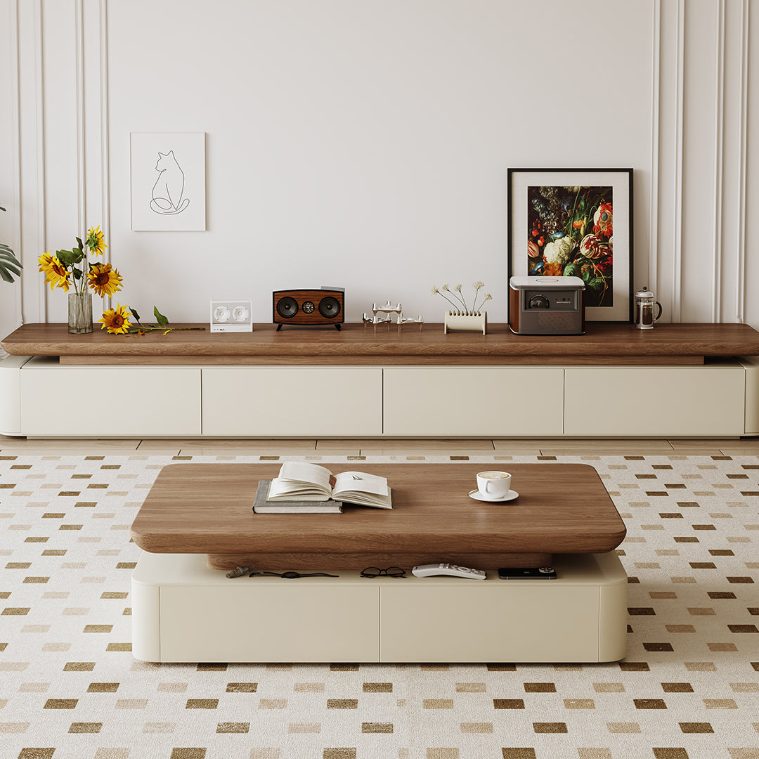 Wexler Extendable Coffee Table With Storage