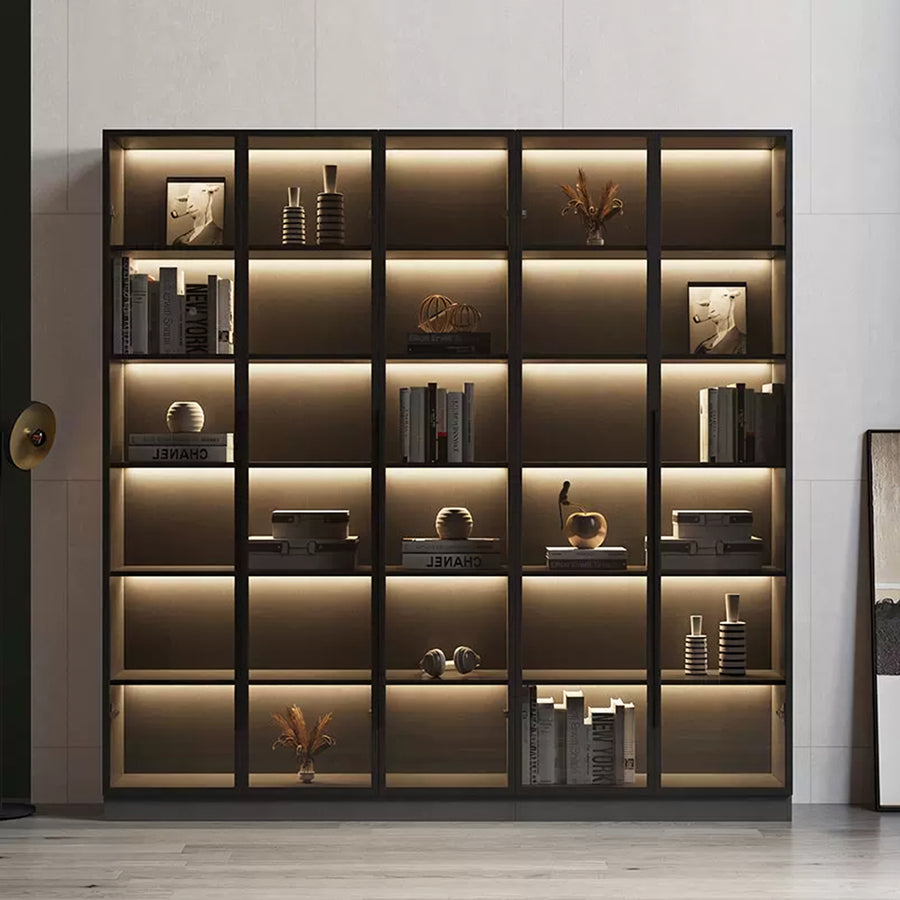 Kauffman Wine Storage With Glass Doors in a modern UK home