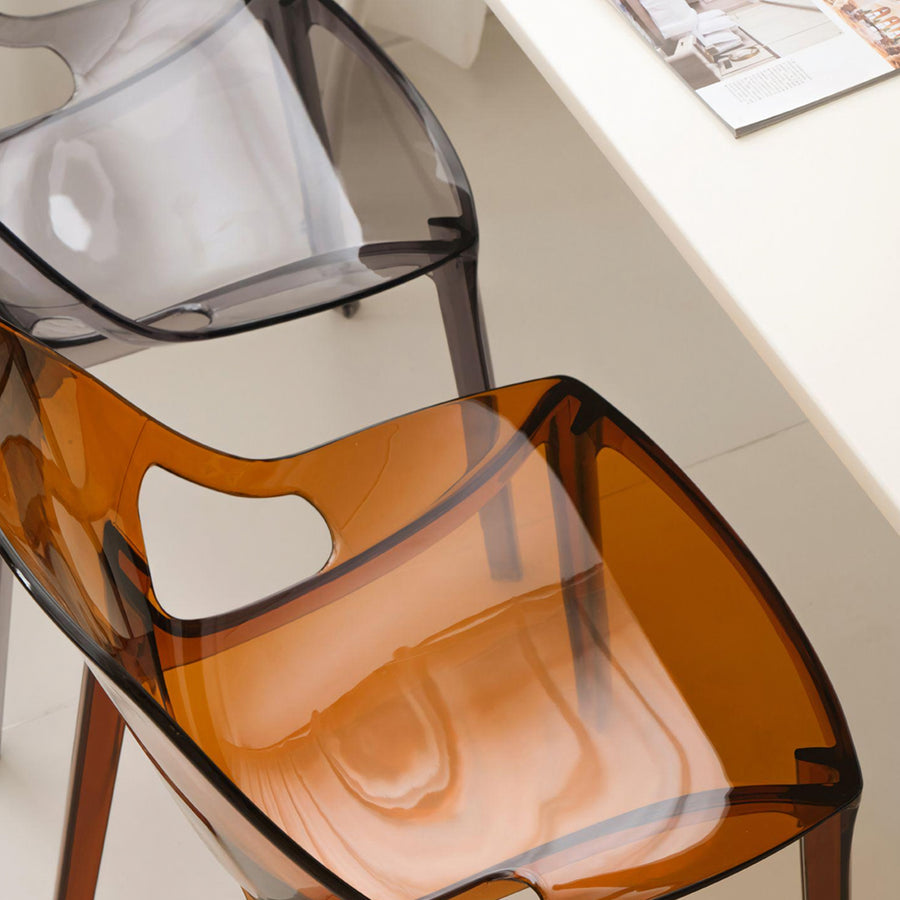 Schmitt Ghost Chair, Plastic Dining Chair, Acrylic