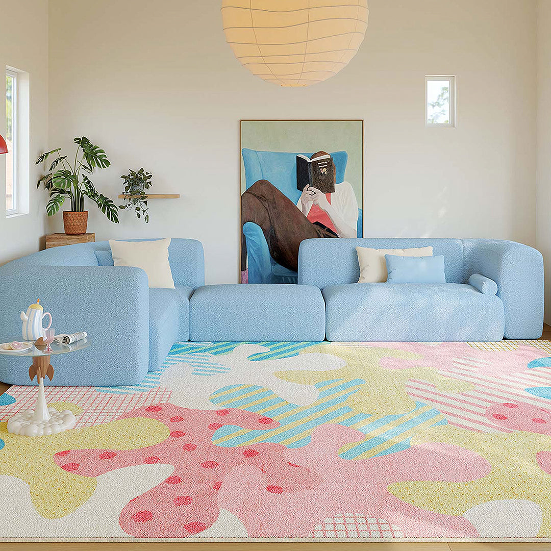Juniper Camo Texture Mix Rug - modern rug UK