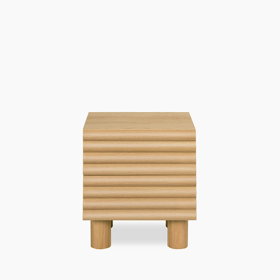 DiGiovanni 2 Drawer Bedside Table, Wood styled for 2 drawer bedside bedroom side table