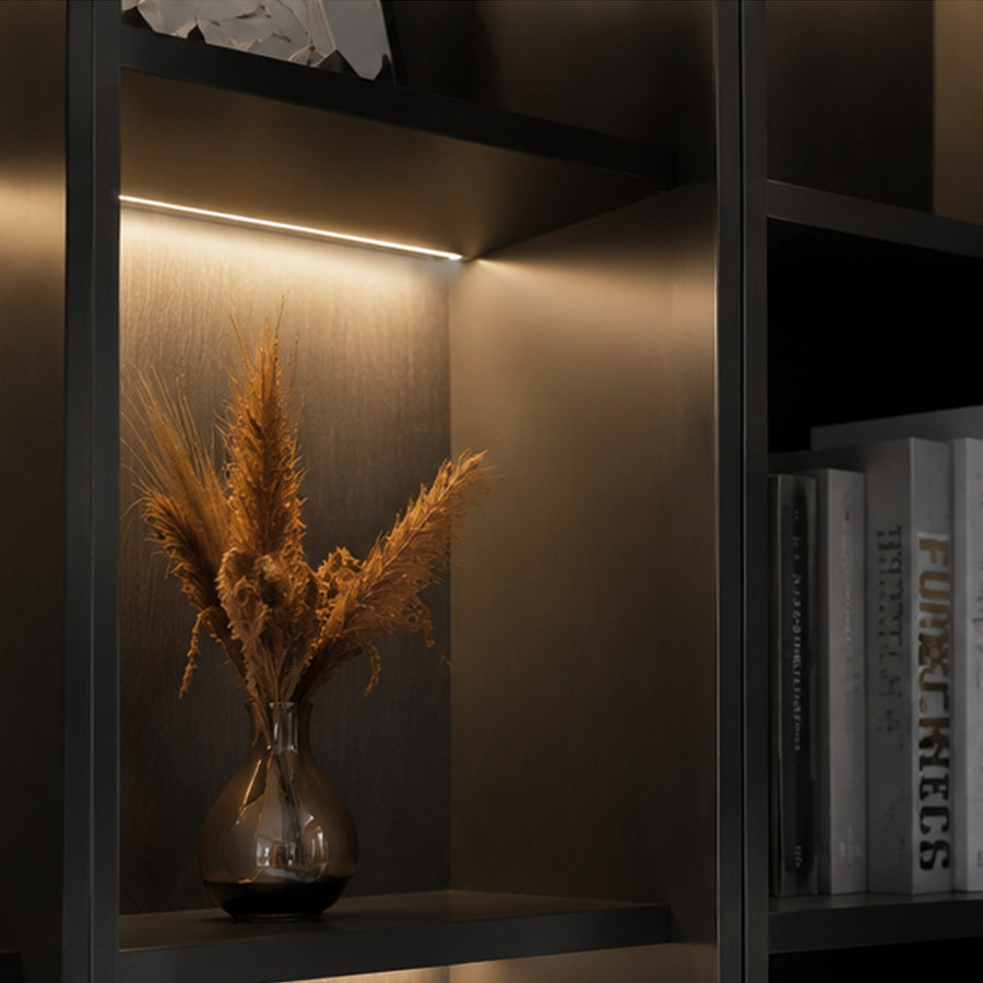Kaufmann Wine Cabinet With Glass Door, Cabinet