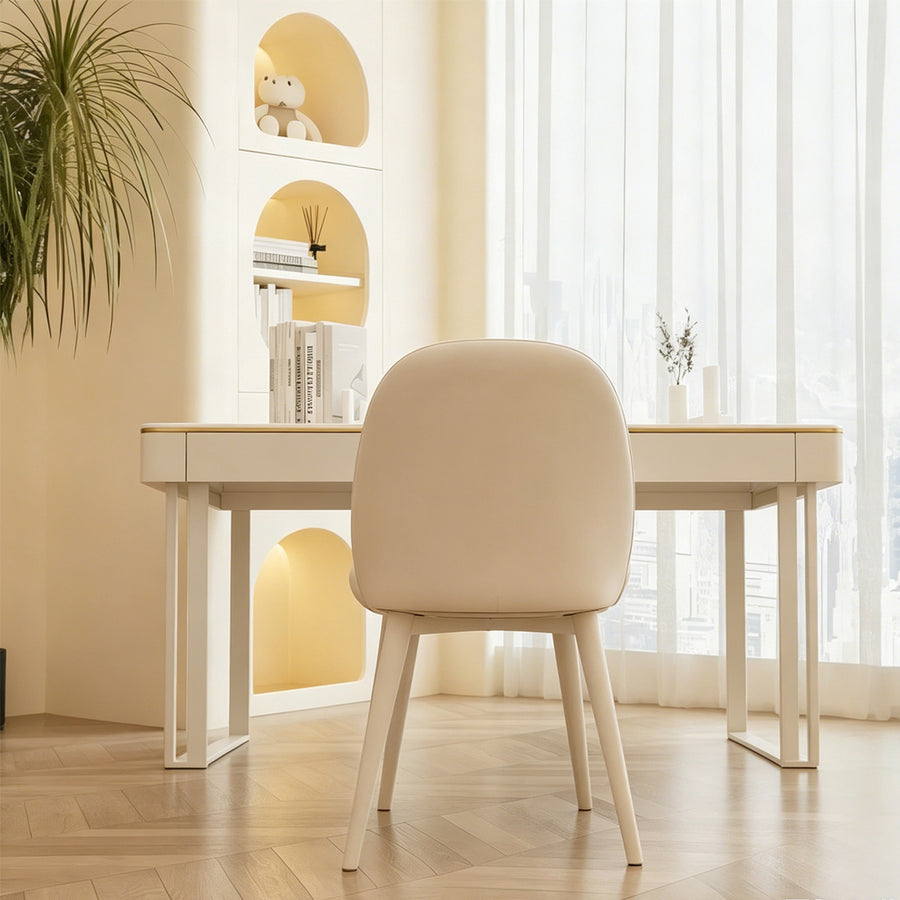 Lucien Office Desk, White