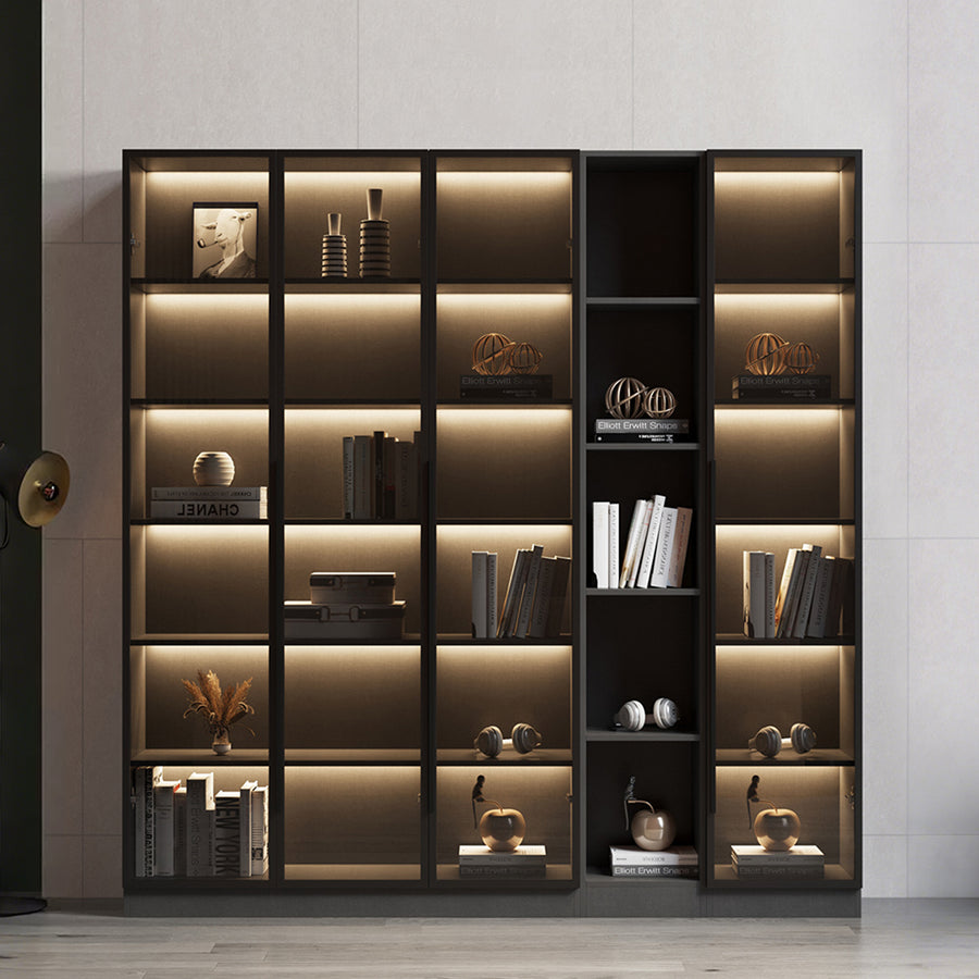 Kaufmann Wine Cabinet With Glass Door, With Scratches, 120CM (Display) styled for UK