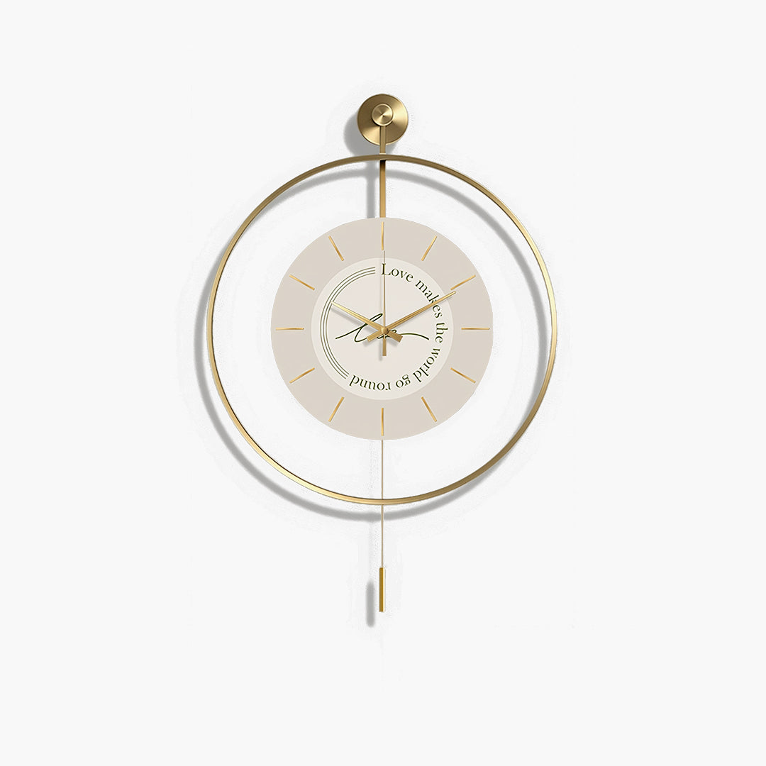 William Simple Style Clock, Round-Ritconcept-Rit Concept