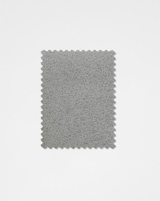Cloud Grey-05 Leathaire Fabric Swatch - cloud grey leathaire fabric swatch UK