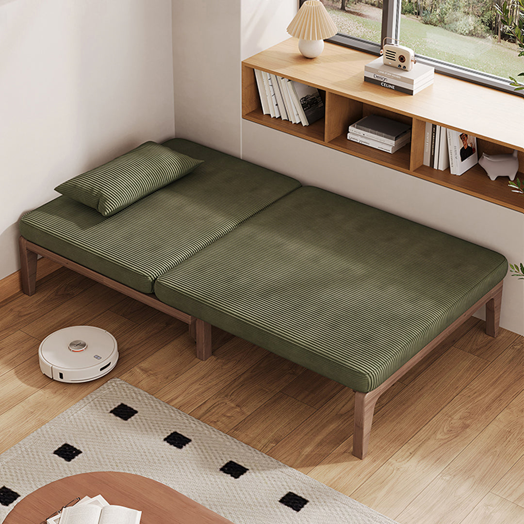 Al-Farsi Corner Sofa Bed, Single Sofa Chair, Corduroy